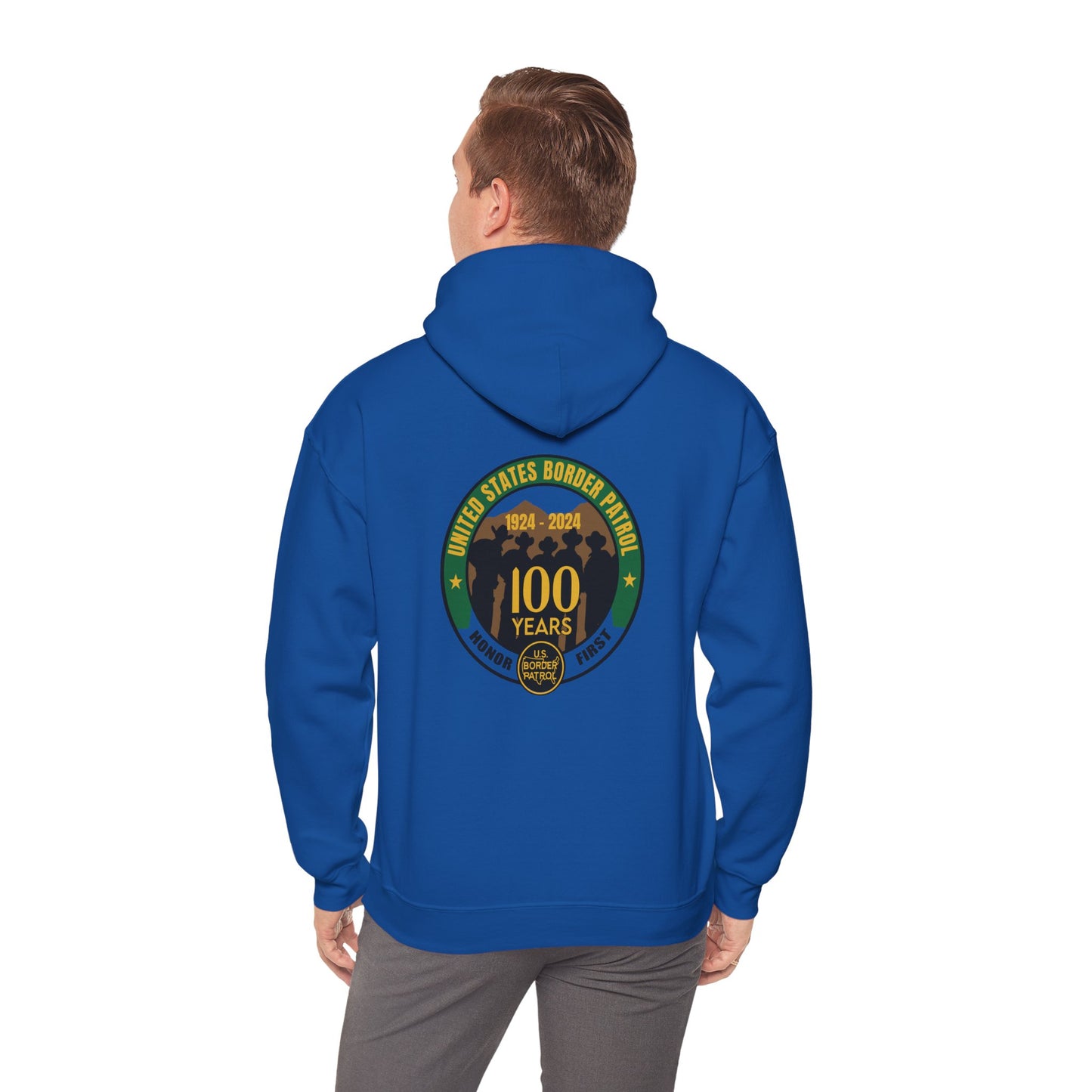 Border Patrol Horse Patrol Centennial Hoodie 35