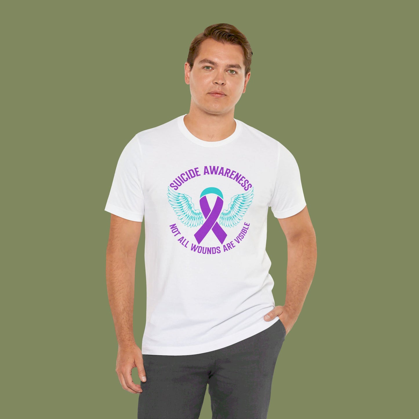 Suicide Awareness - Not All Wounds Are Visible T-Shirt