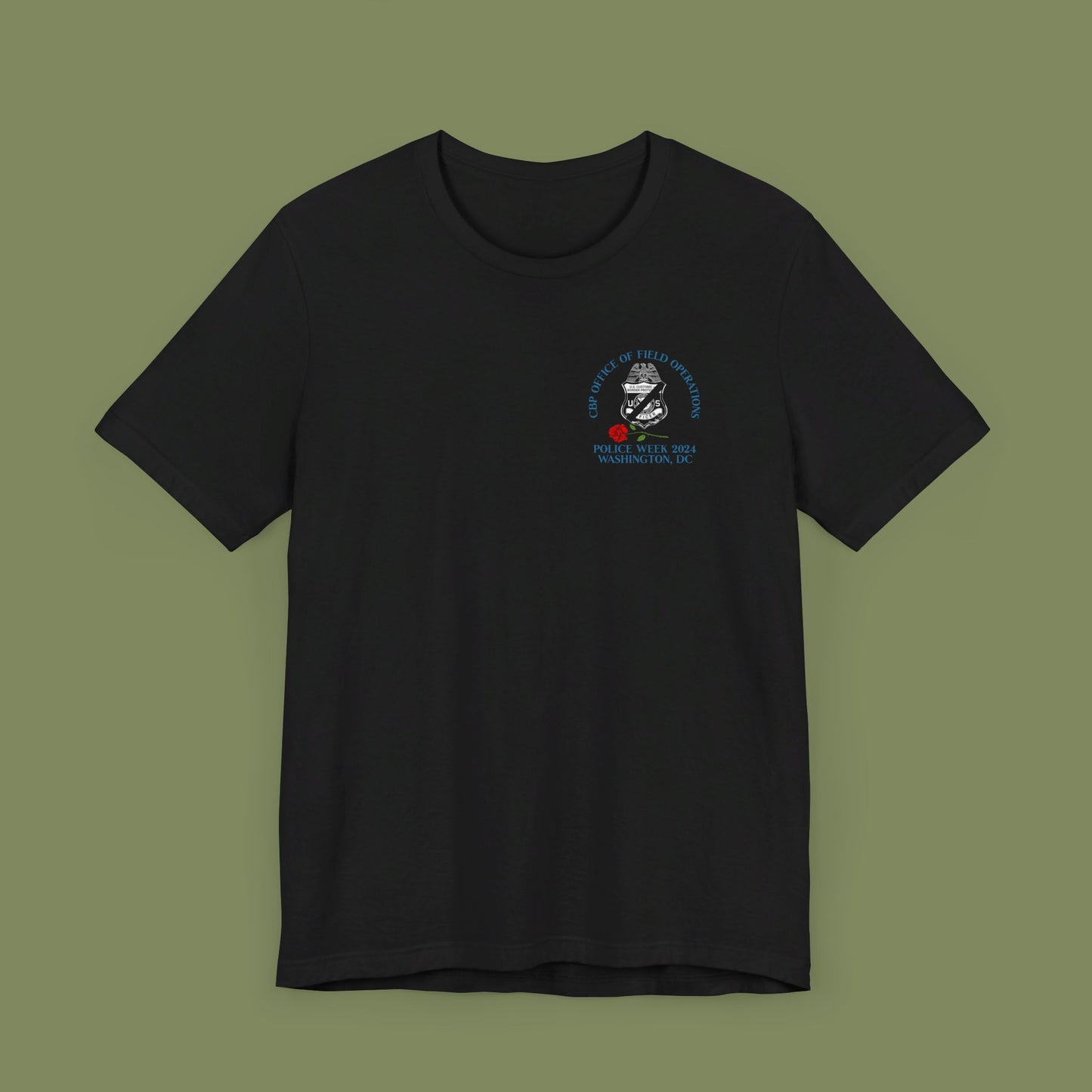 Office of Field Operations 2024 Police Week Tribute T-Shirt