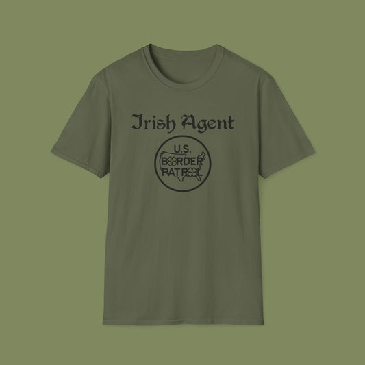 Border Patrol Saint Patrick's Day "Irish Agent" T-Shirt