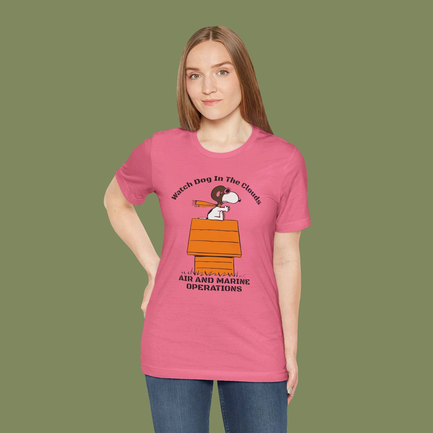 Watch Dog In The Clouds - Air And Marine Operations Tee