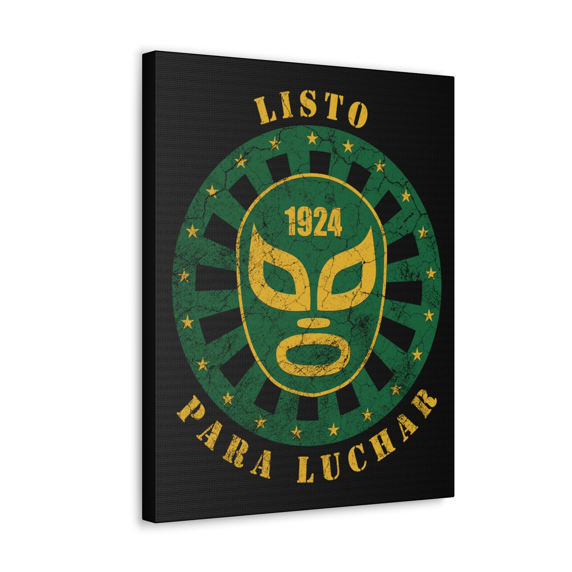 Border Patrol Luchador - The Medrano Print Canvas Art 2