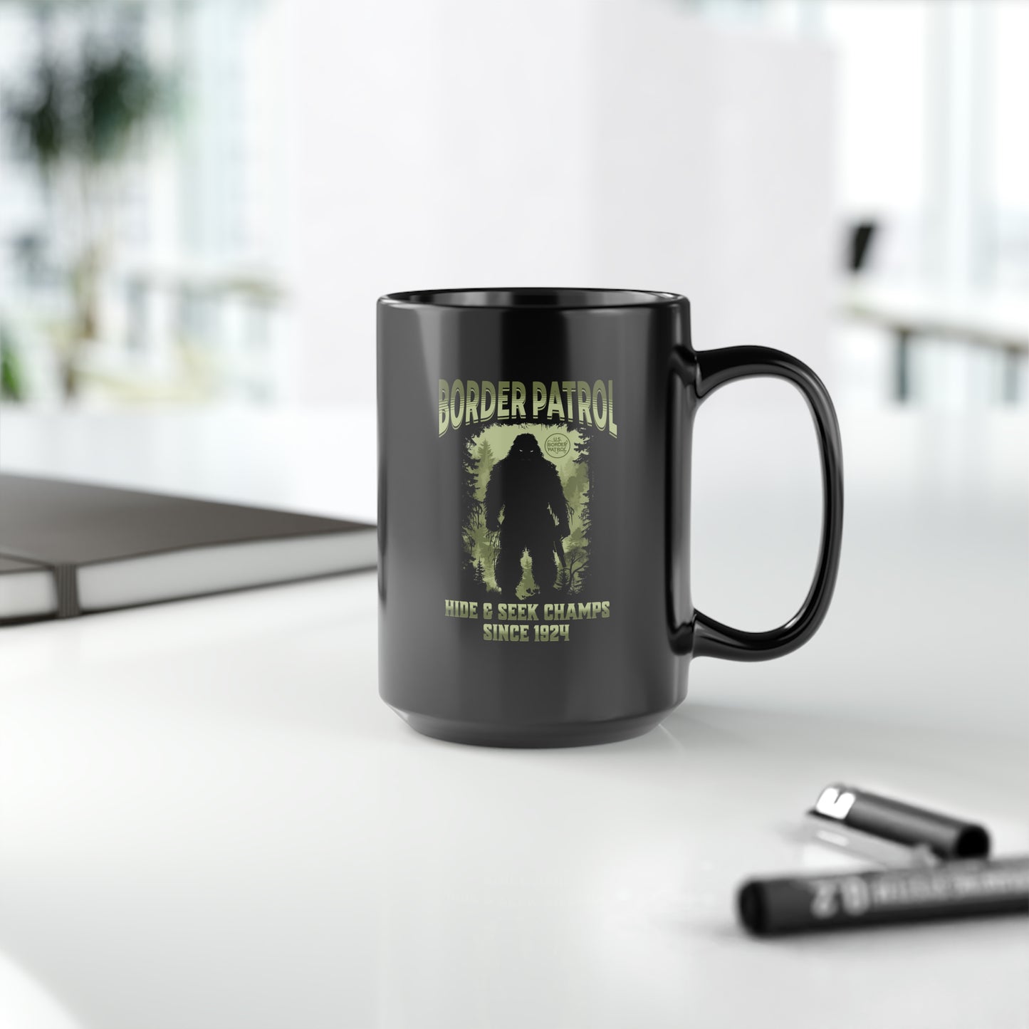 Border Patrol Hide and Seek 15oz Mug