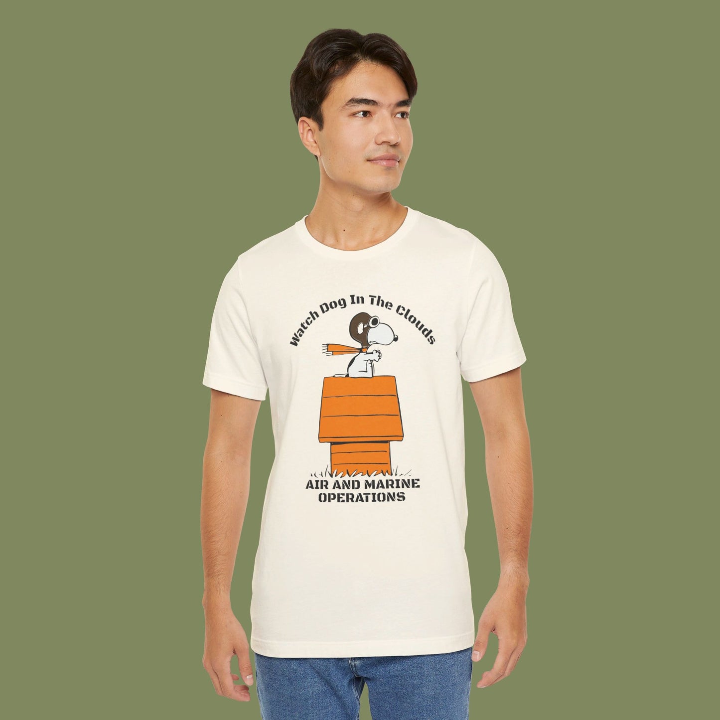 Watch Dog In The Clouds - Air And Marine Operations Tee