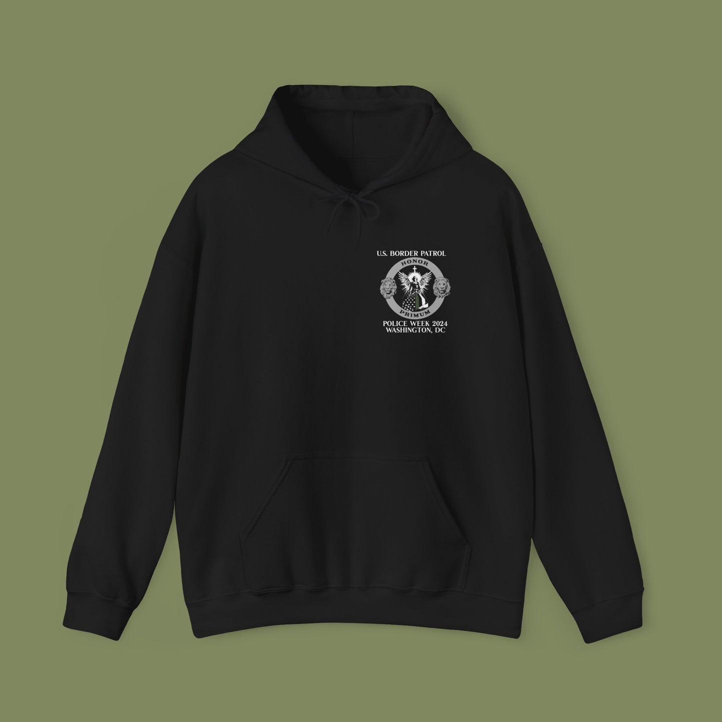 Border Patrol Valor Memorial Hoodie Police Week 2024