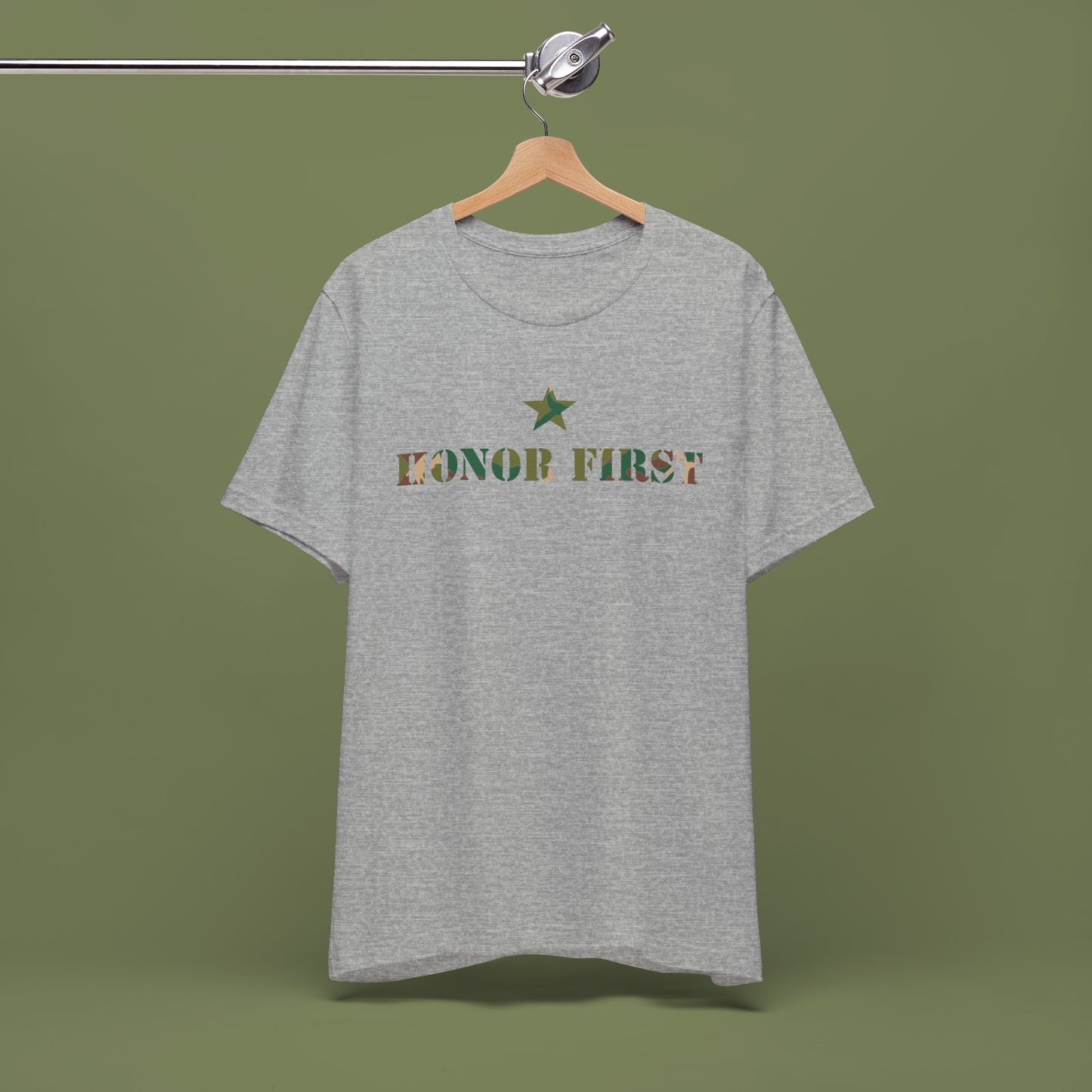 Border Patrol Honor First Camo T-Shirt