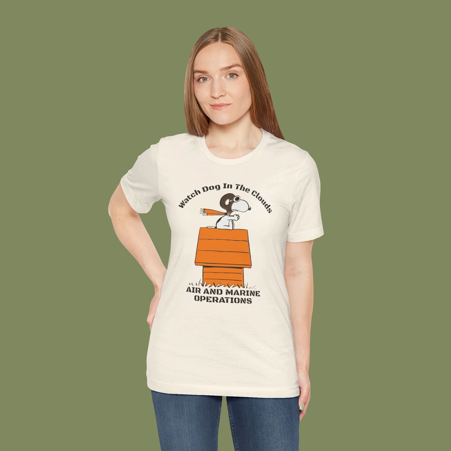 Watch Dog In The Clouds - Air And Marine Operations Tee