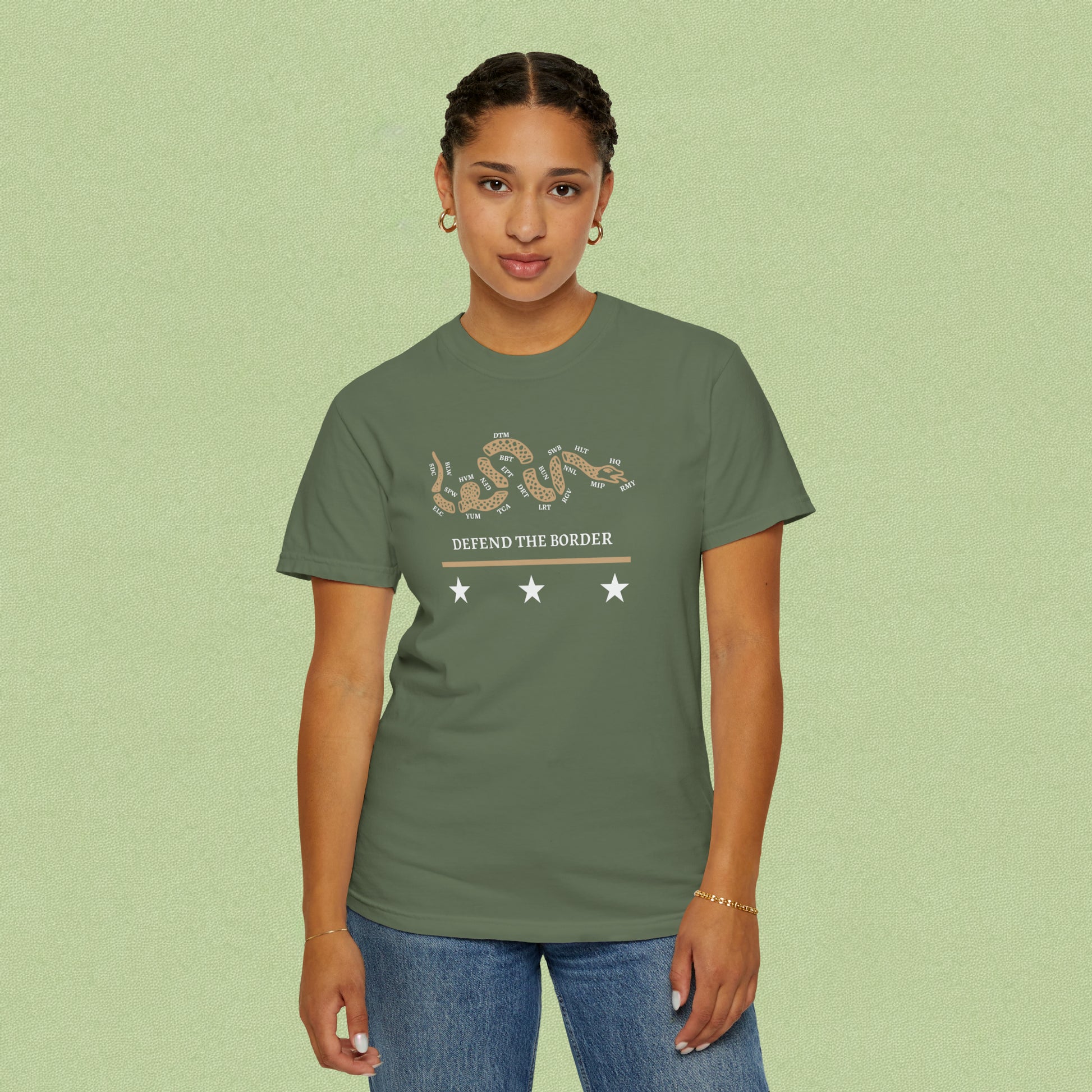 Defend the Border Border Patrol Shirt 13