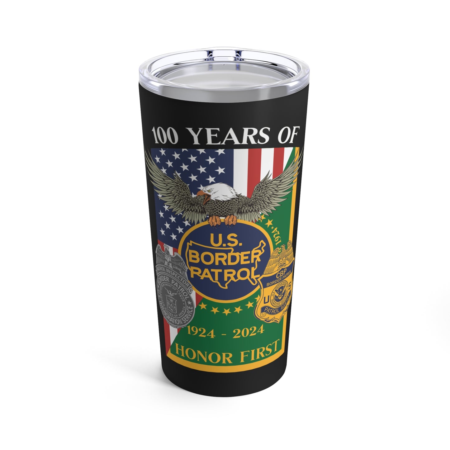 Border Patrol Centennial Tumbler 20oz