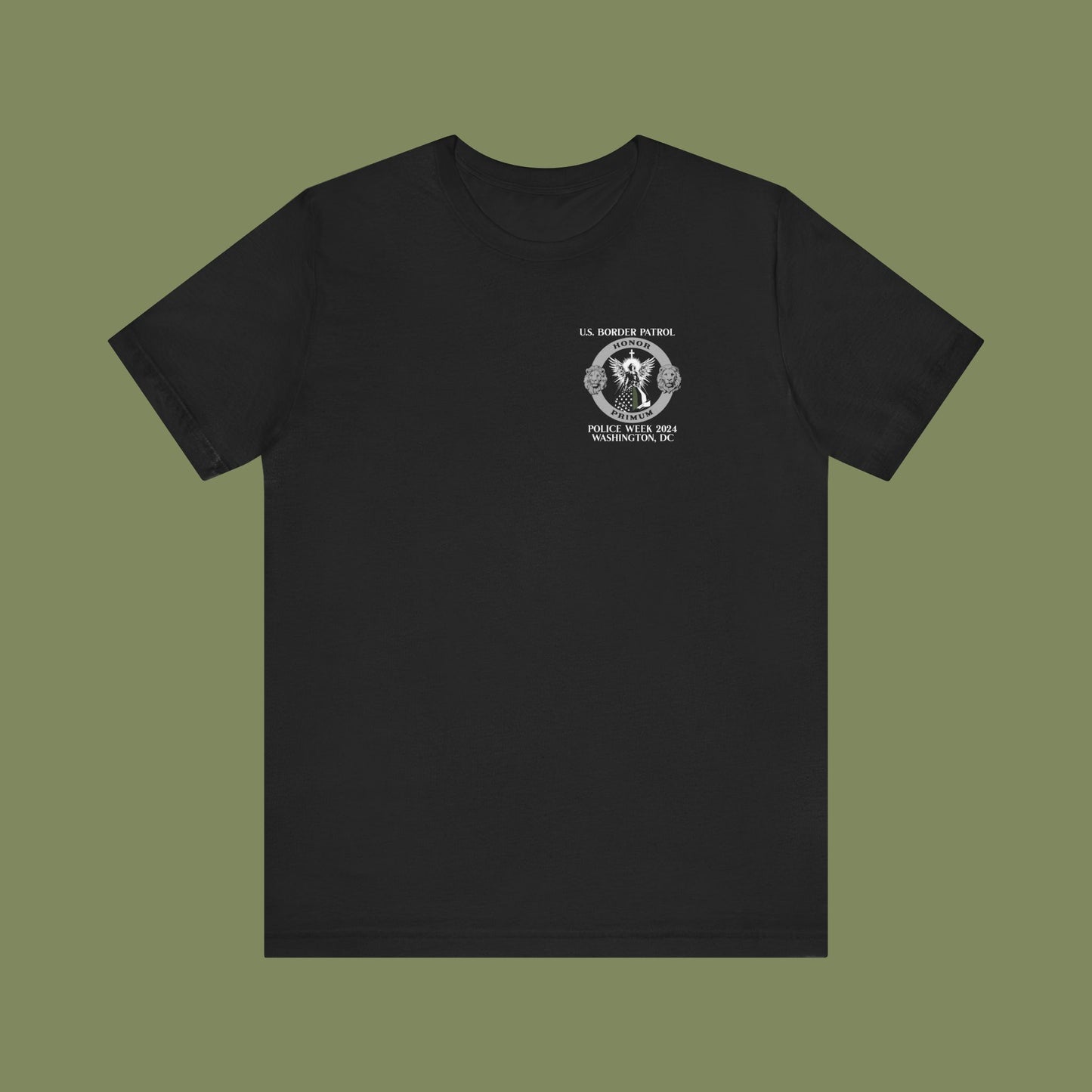 Border Patrol Valor Memorial T-Shirt Police Week 2024