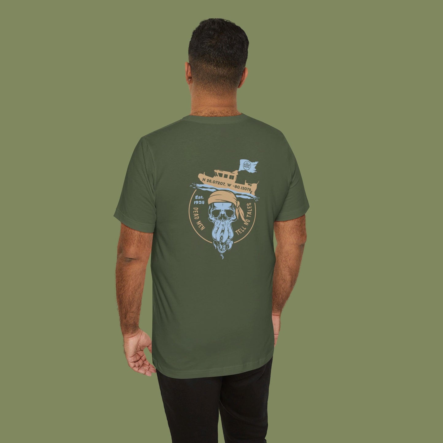 Dania Beach Border Patrol Station MWR Pirate Shirt