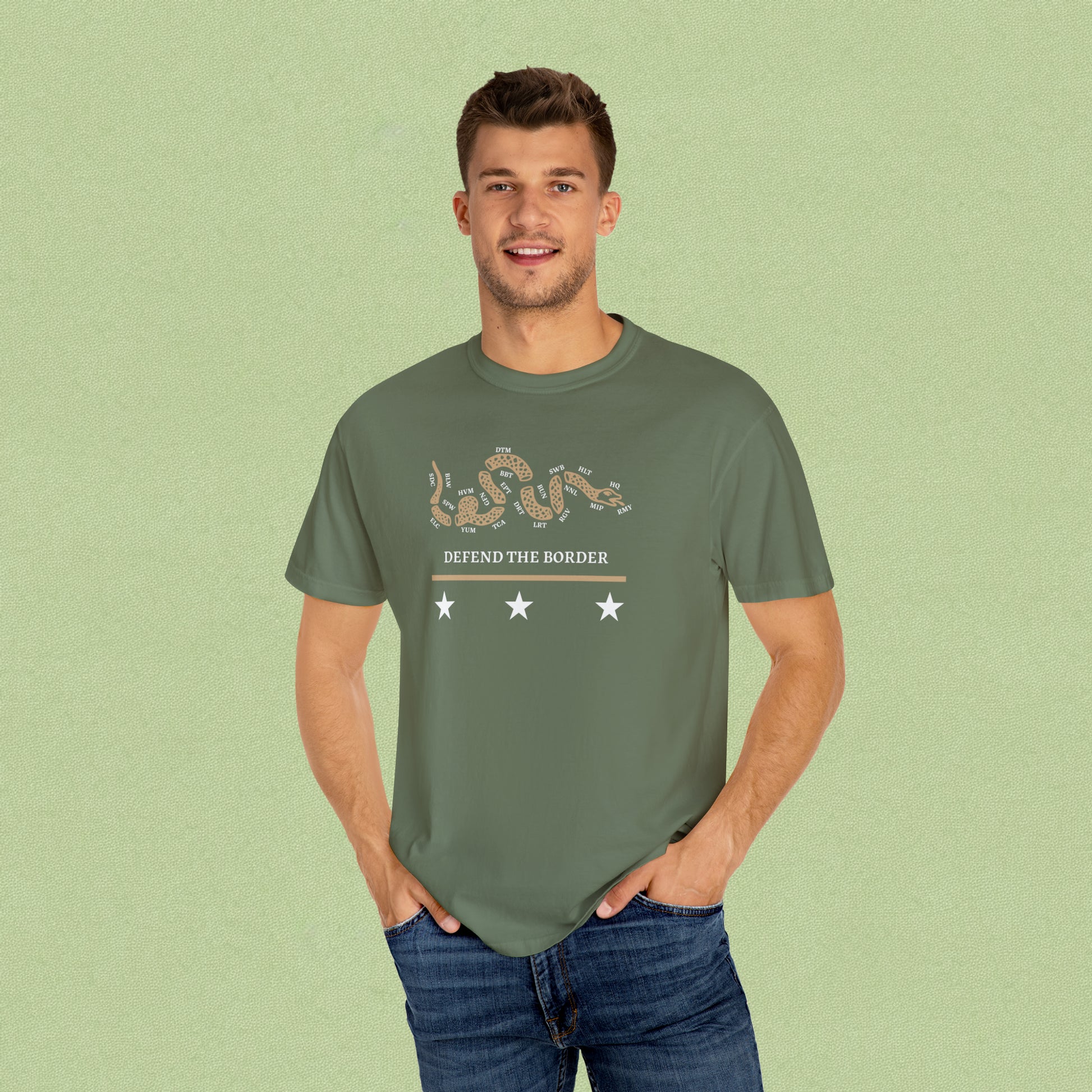 Defend the Border Border Patrol Shirt 2