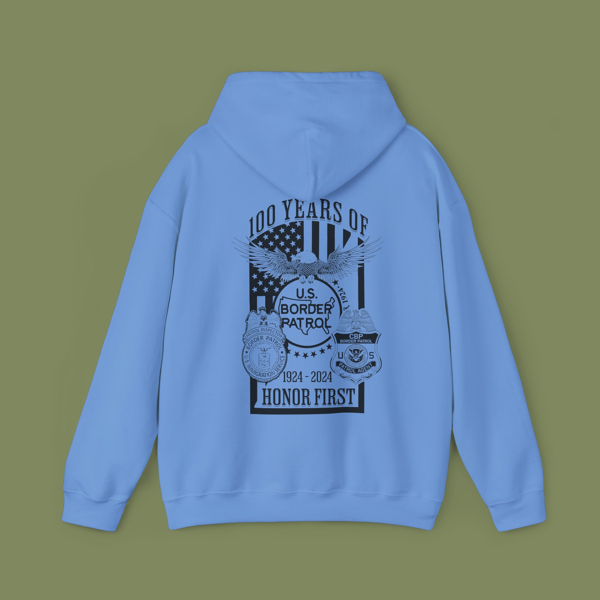 Border Patrol HQ MWR Centennial Hoodie