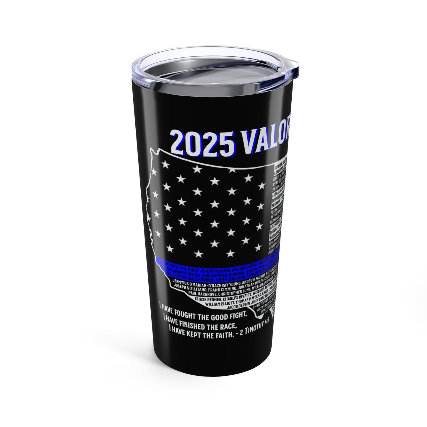 2025 Law Enforcement Valor Memorial Tumbler