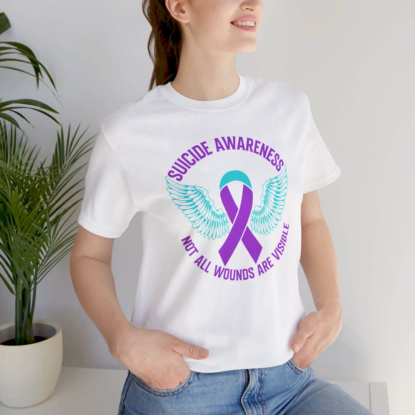 Suicide Awareness - Not All Wounds Are Visible T-Shirt