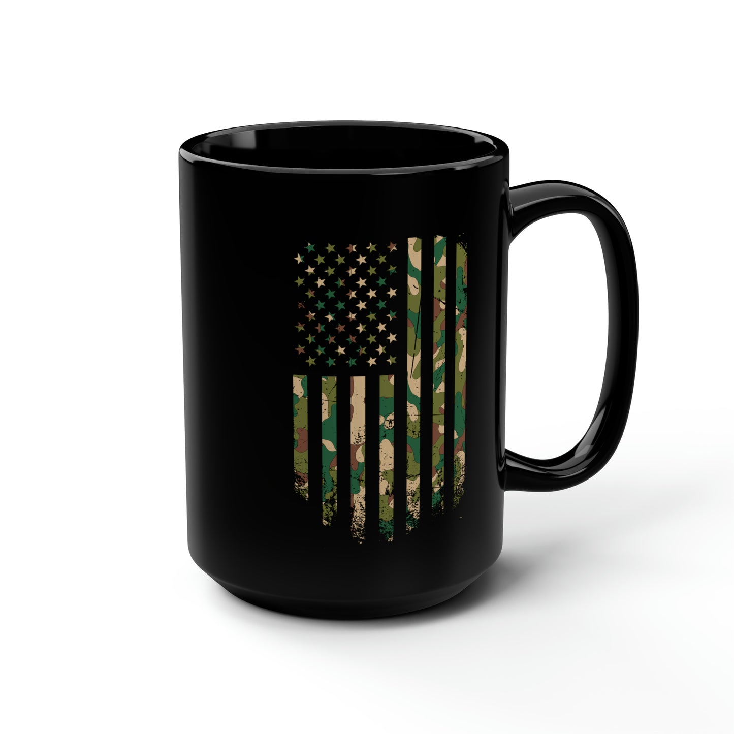 Border Patrol Honor First Camo Black Mug 3