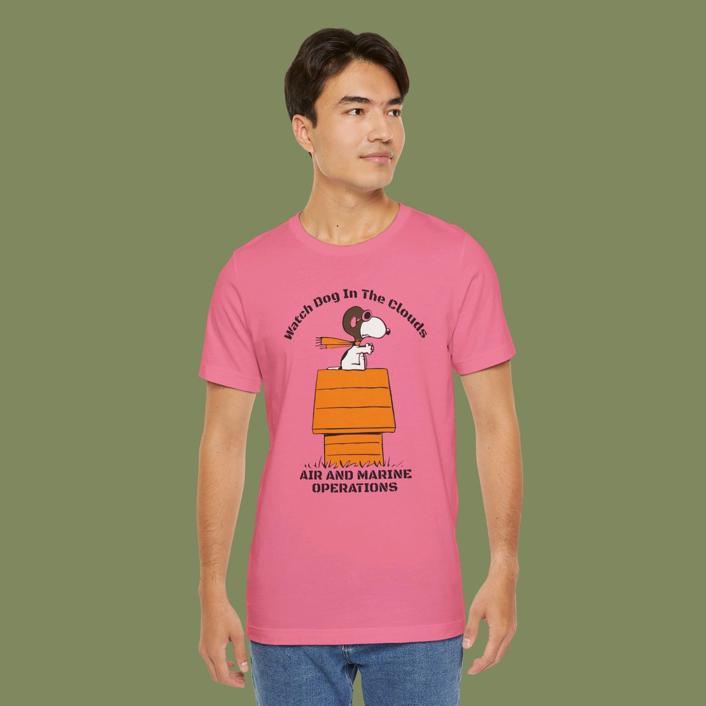 Watch Dog In The Clouds - Air And Marine Operations Tee