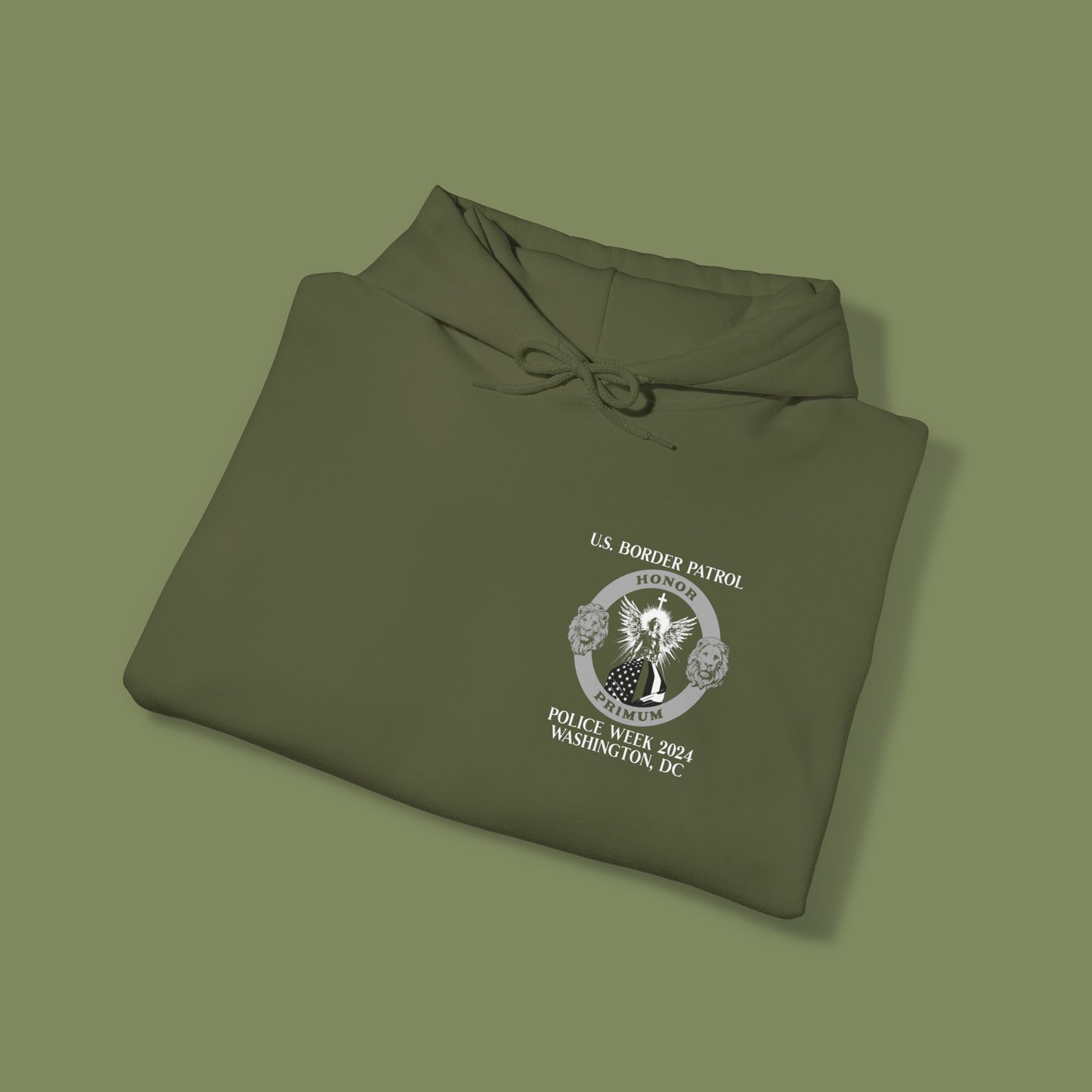 Border Patrol Valor Memorial Hoodie Police Week 2024