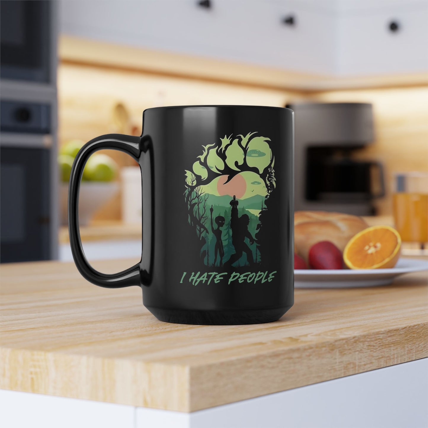 "I Hate People" 15oz Coffee Mug by Vint Hill Designs