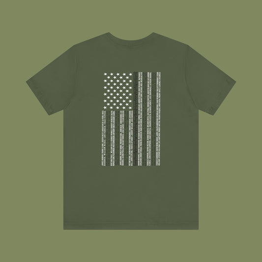 Border Patrol Valor Memorial T-Shirt Police Week 2024