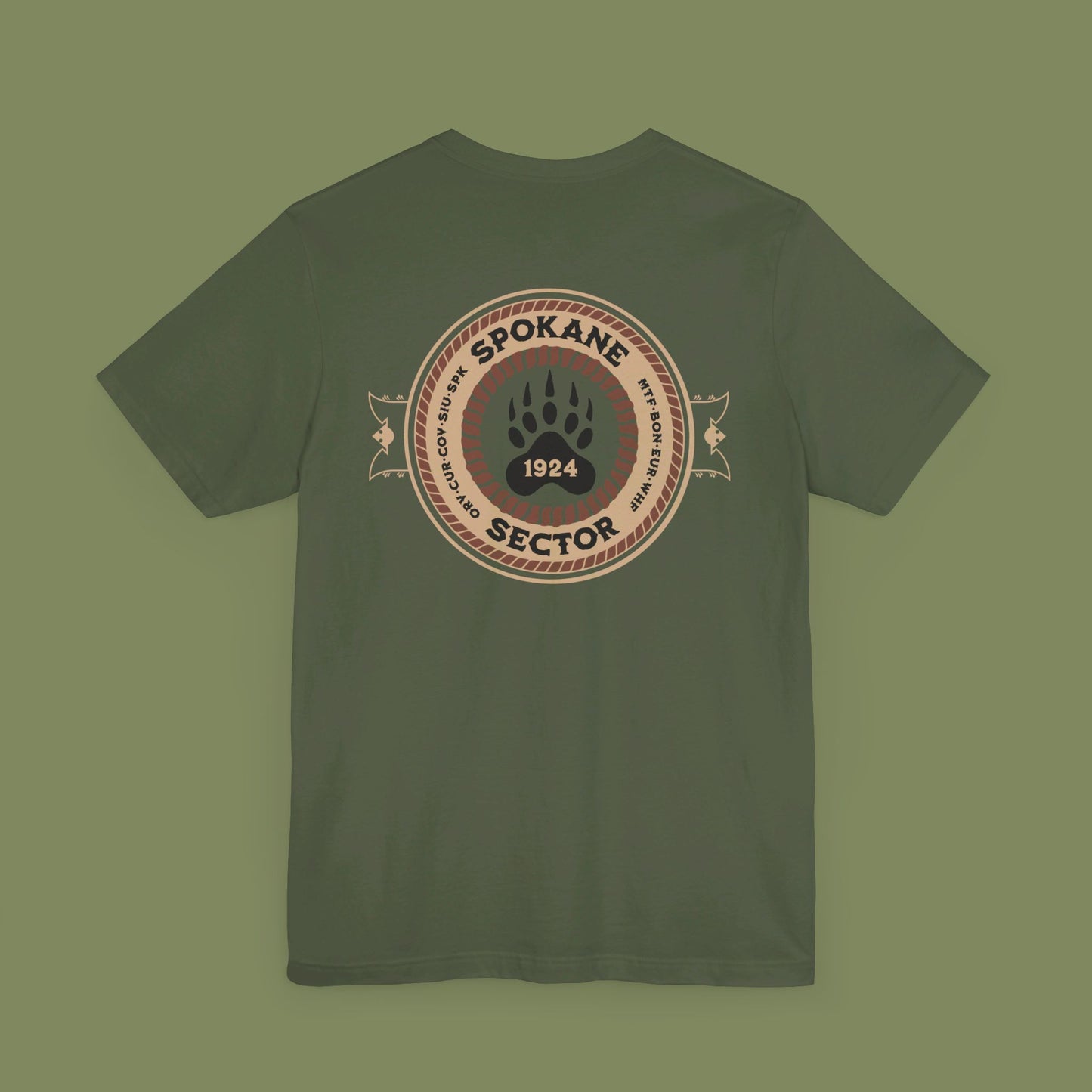 Spokane Sector Border Patrol MWR T-Shirt