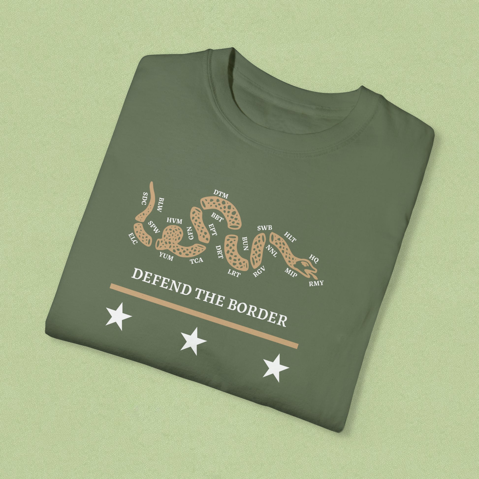 Defend the Border Border Patrol Shirt 12