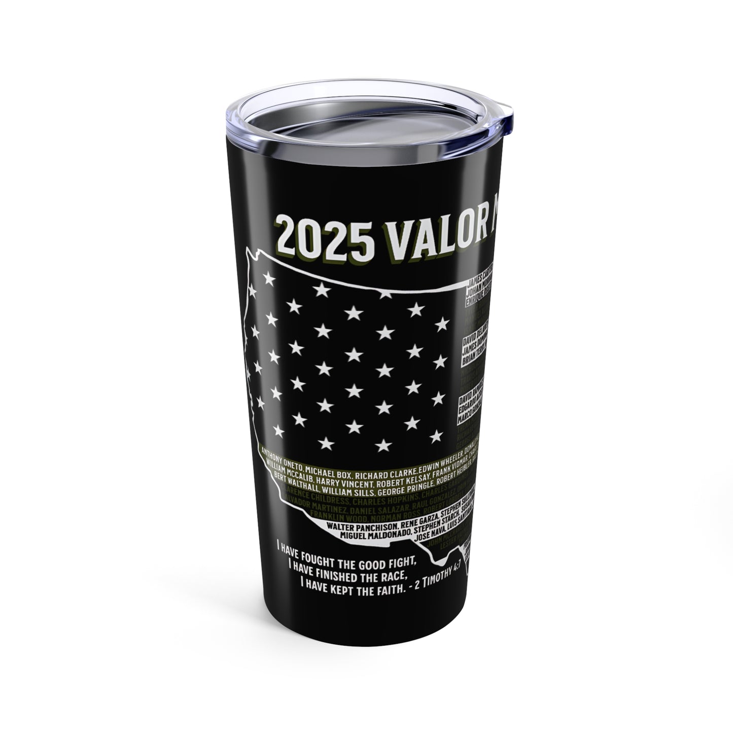 2025 Border Patrol Valor Memorial Tumbler