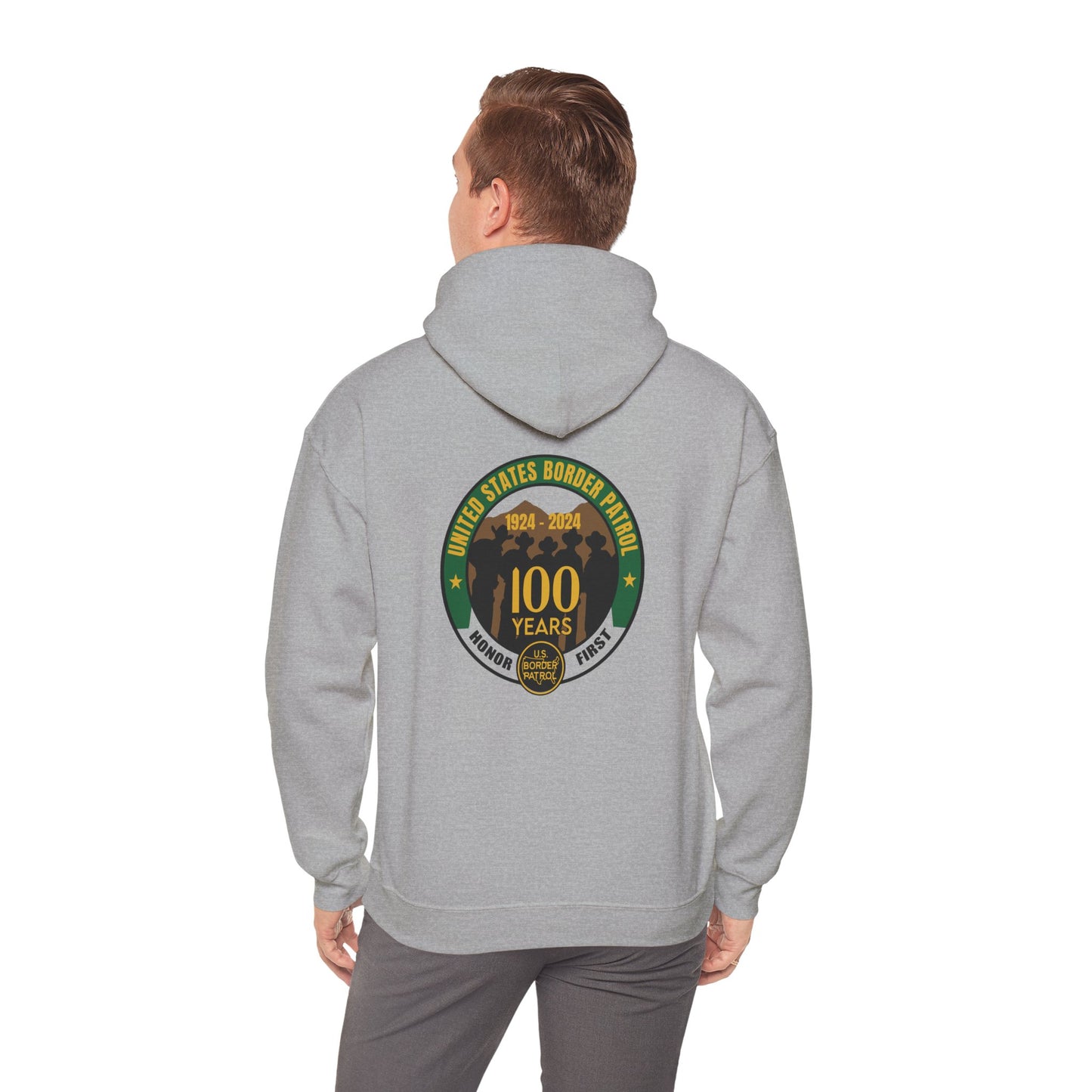 Border Patrol Horse Patrol Centennial Hoodie 20