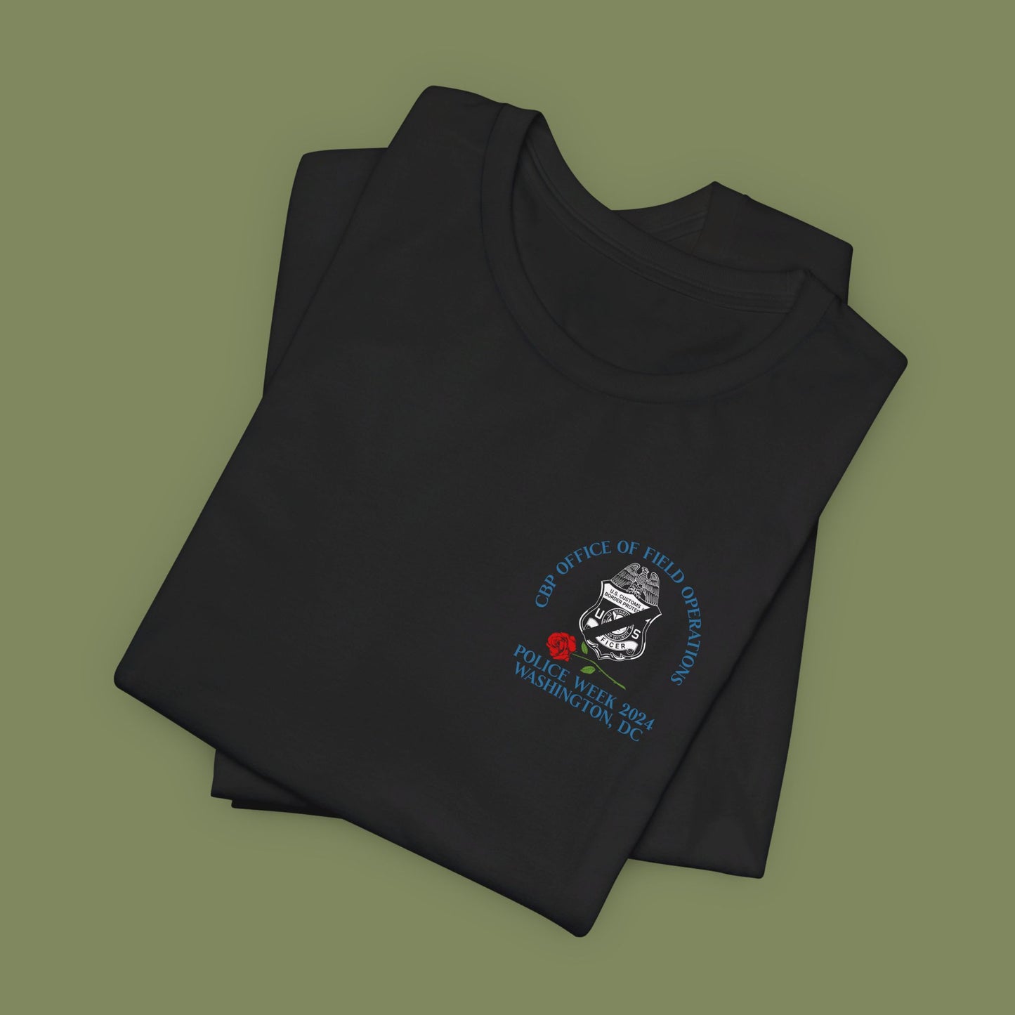 Office of Field Operations 2024 Police Week Tribute T-Shirt