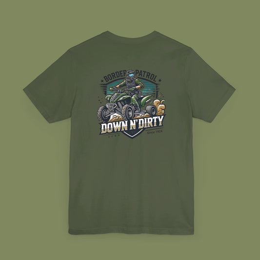 Border Patrol ATV Down N Dirty T-Shirt