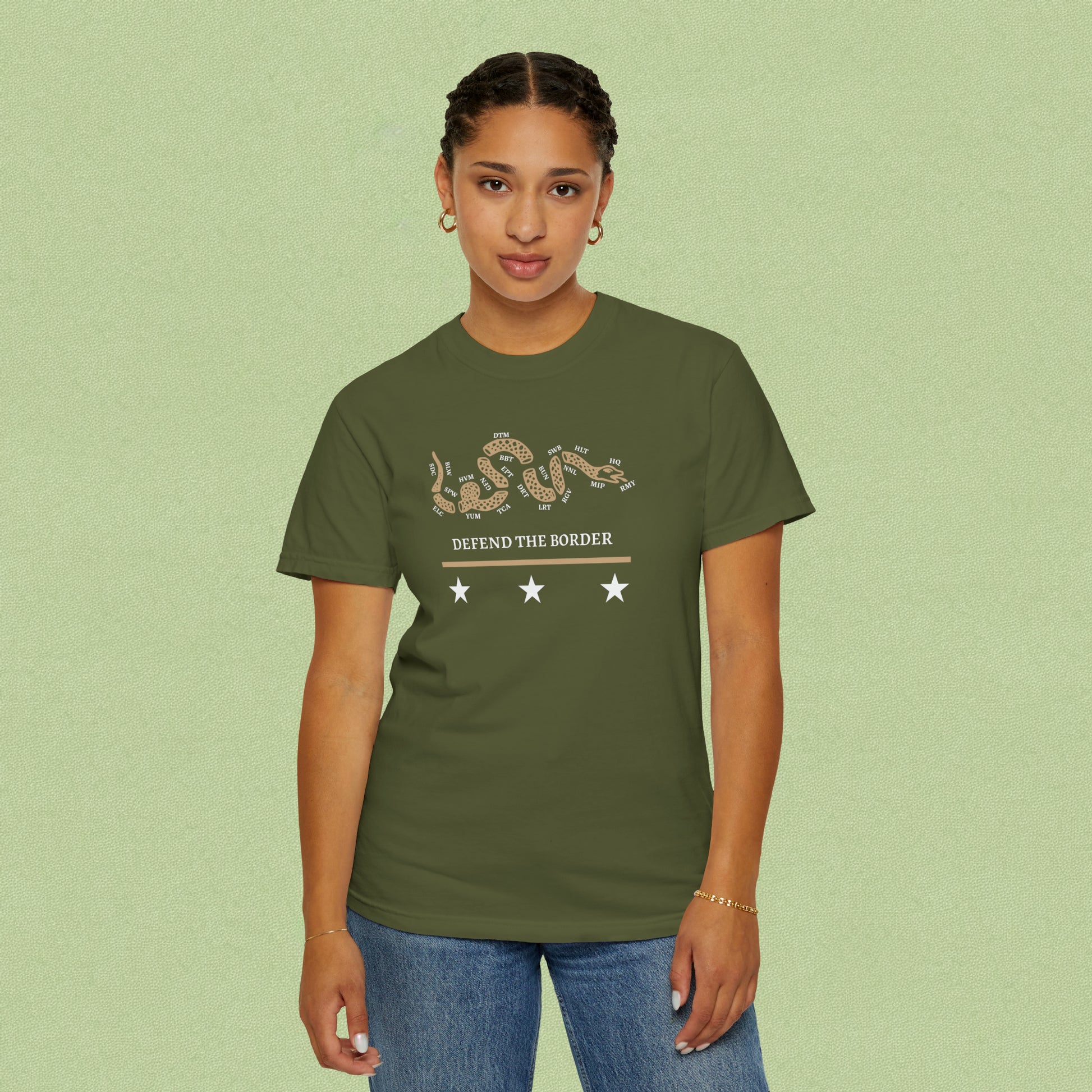 Defend the Border Border Patrol Shirt 25