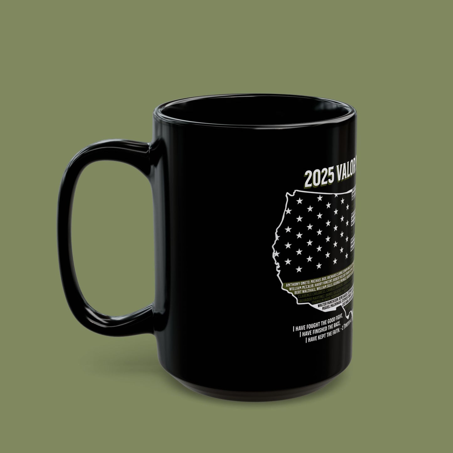 2025 Border Patrol Valor Memorial Mug (15 oz)