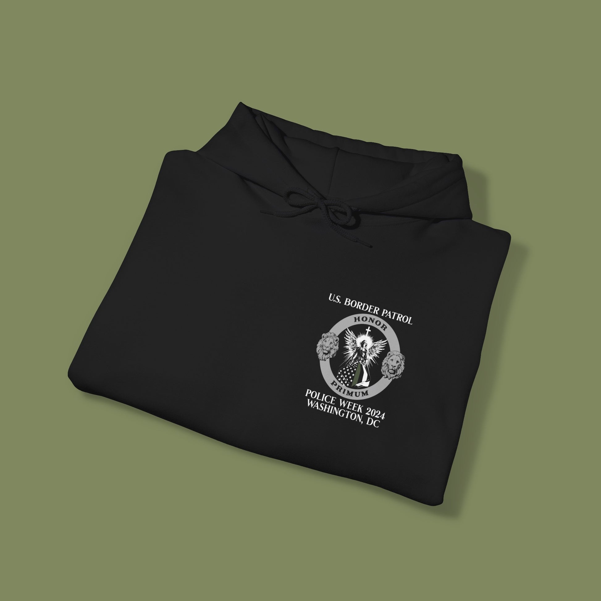 Border Patrol Valor Memorial Hoodie Police Week 2024