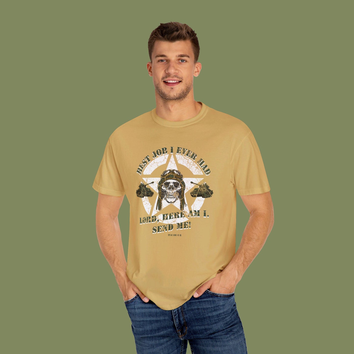 "Fury - The Best Job I Ever Had" T-Shirt by Vint Hill Designs