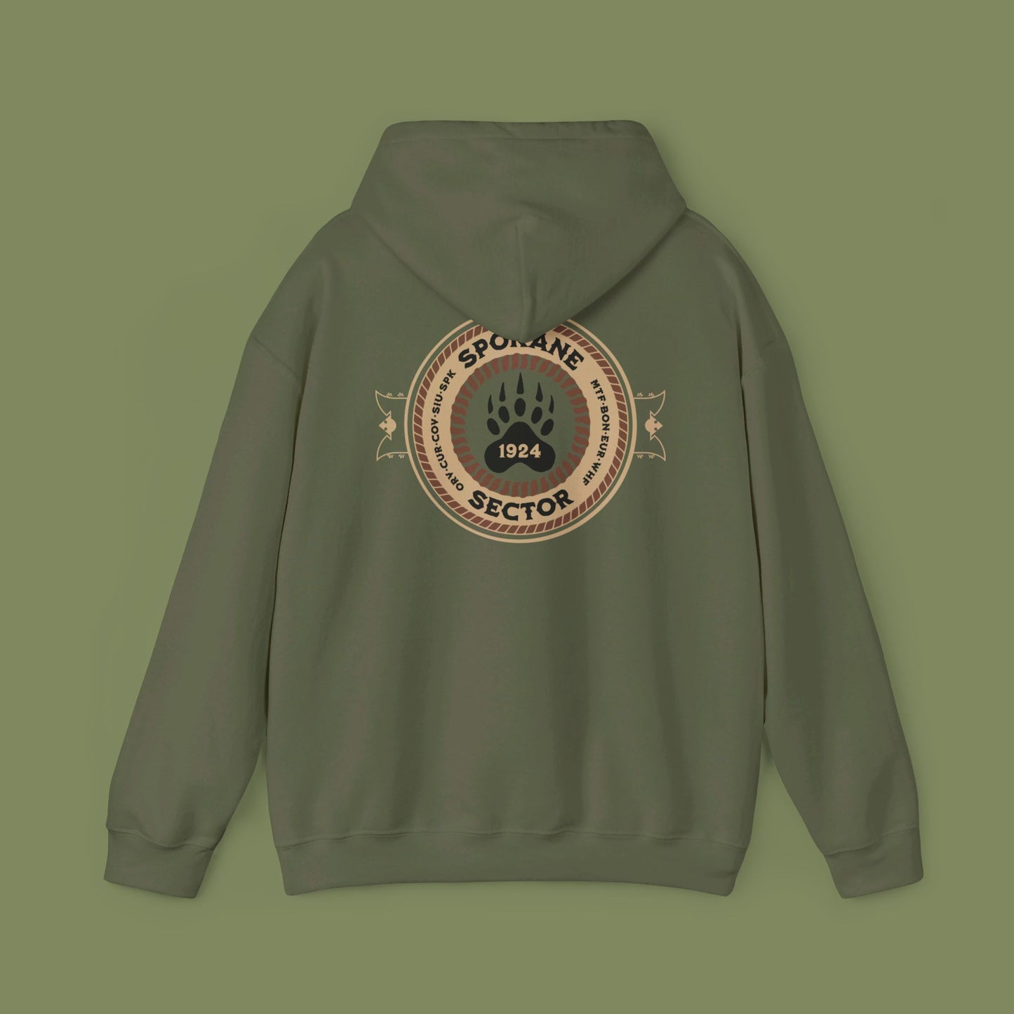 Spokane Sector Border Patrol MWR Hoodie