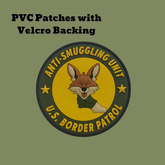 Border Patrol Anti-Smuggling PVC Patch