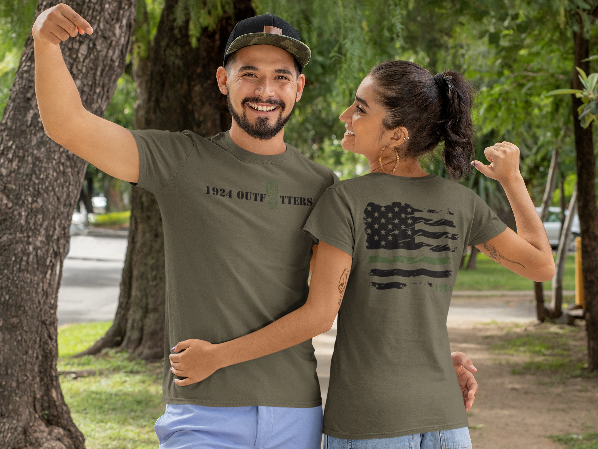 Thin Green Line Border Patrol T-Shirt 2