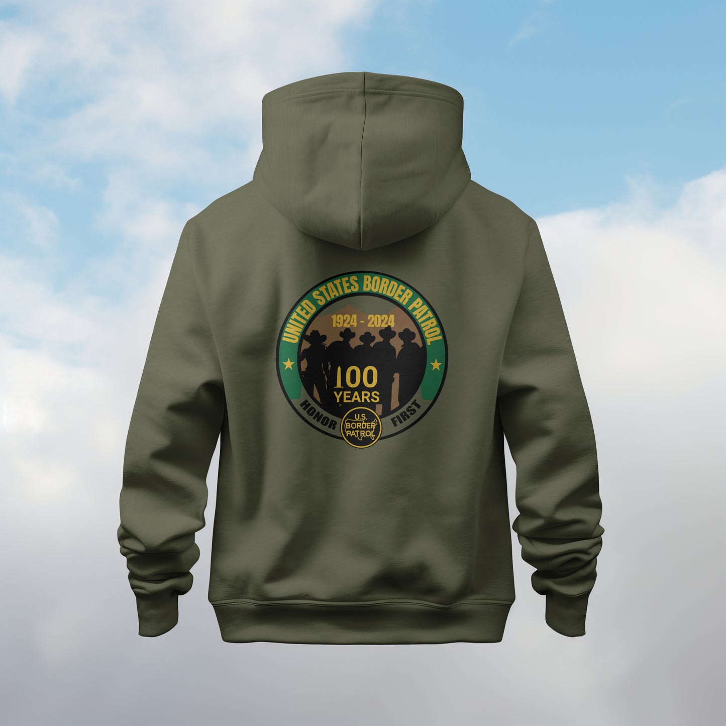 HQ MWR Horse Patrol Centennial Hoodie