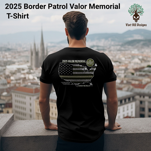 2025 Border Patrol Valor Memorial Shirt