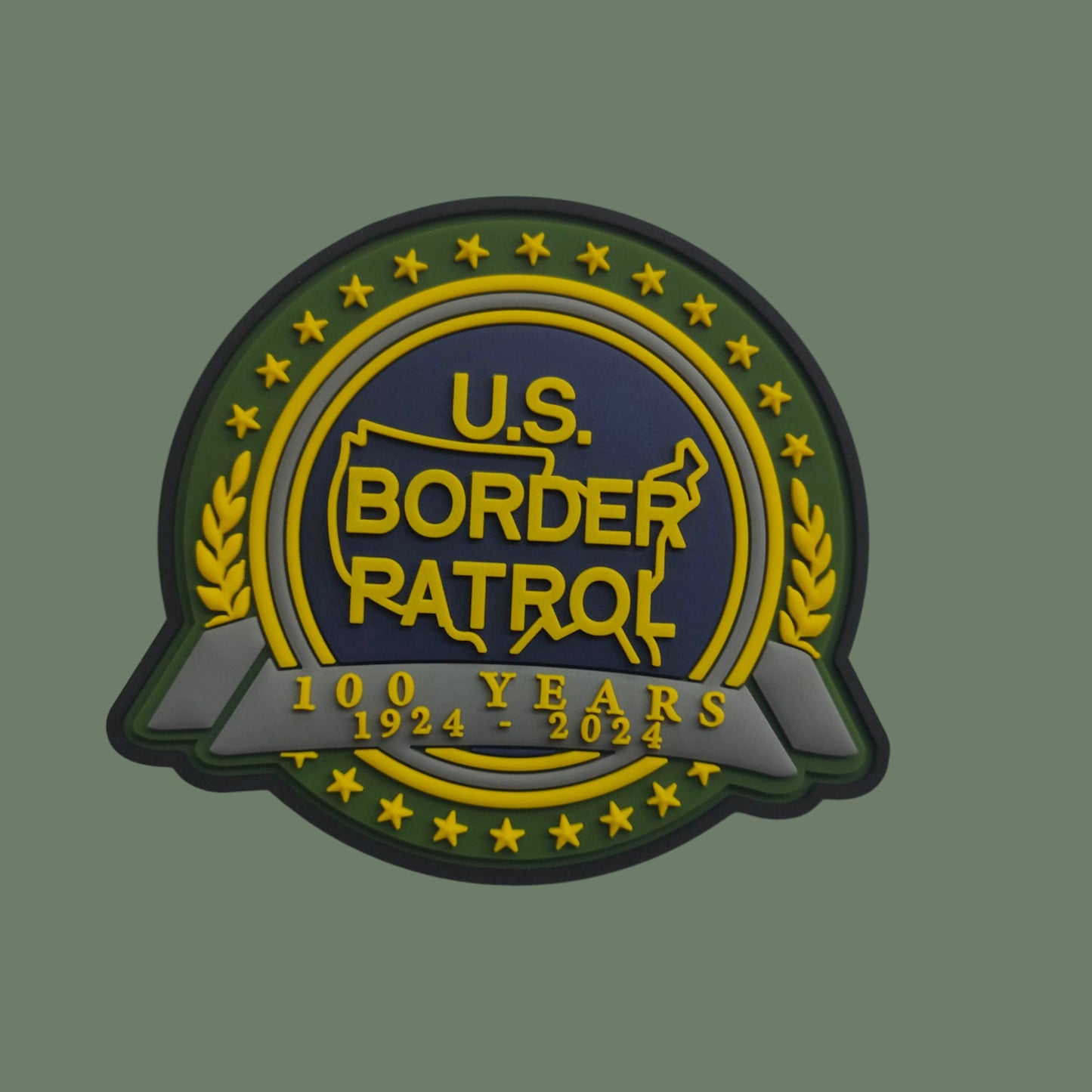 Border Patrol Centennial PVC Patch