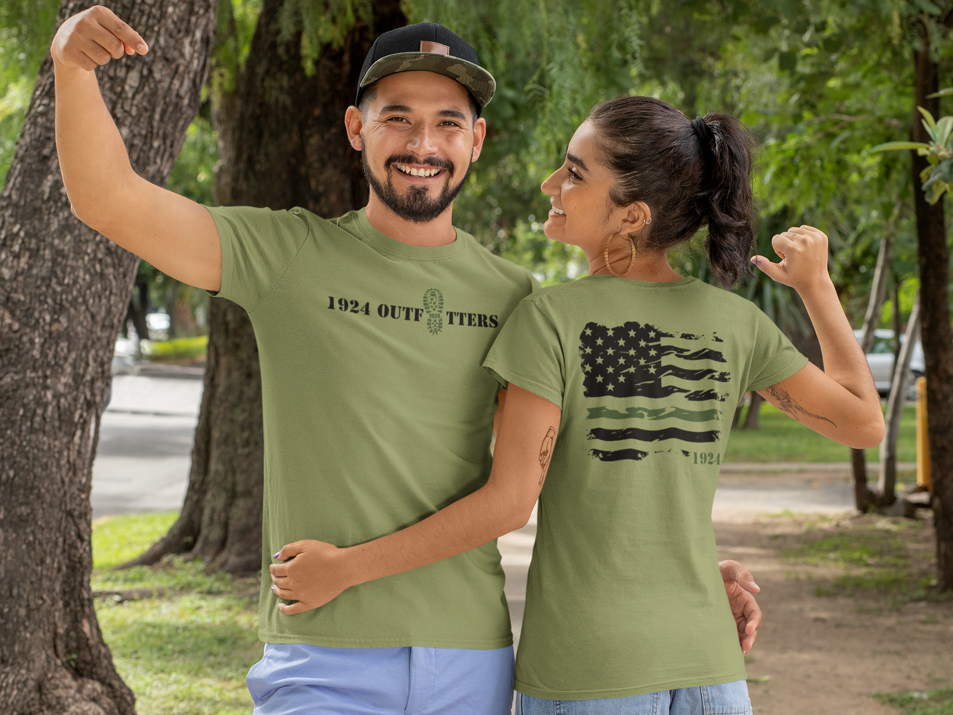 Thin Green Line Border Patrol T-Shirt