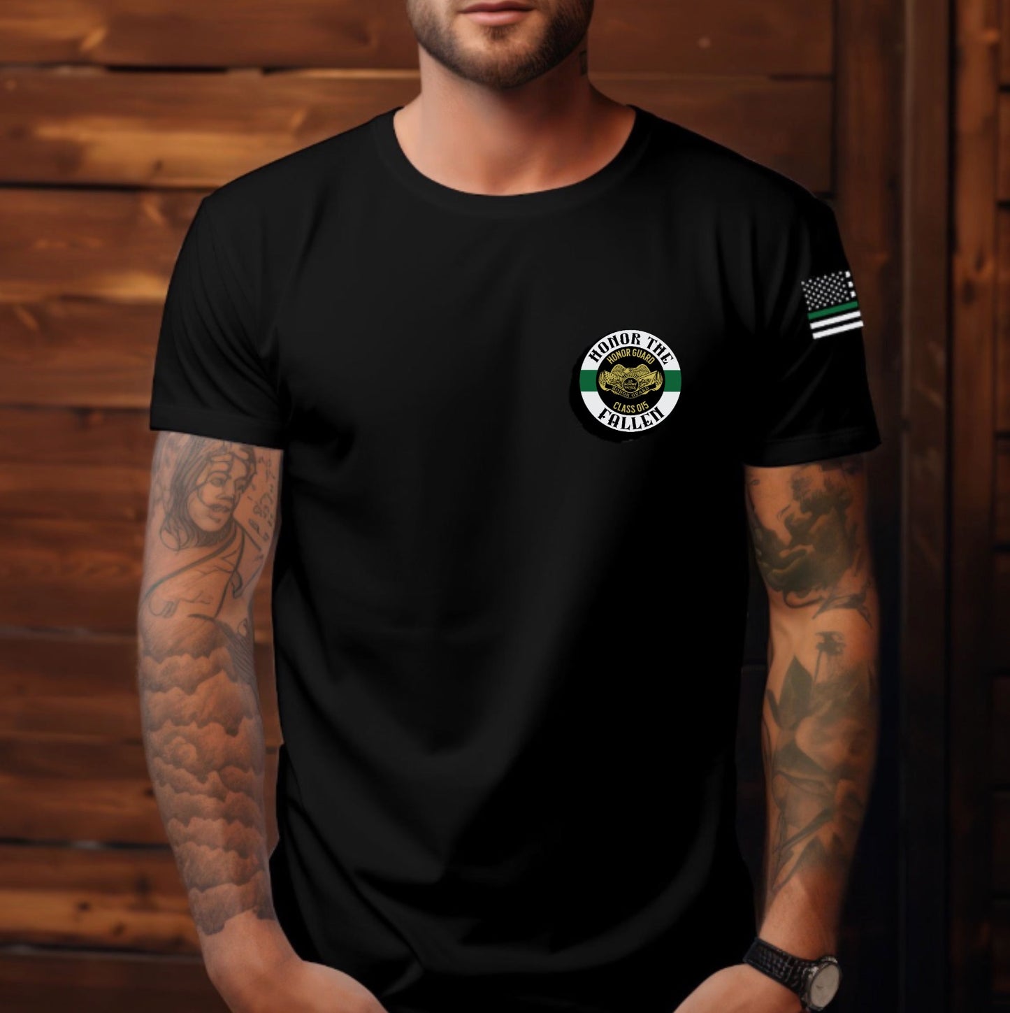 U.S. Border Patrol Honor Guard Class 015 T-Shirt