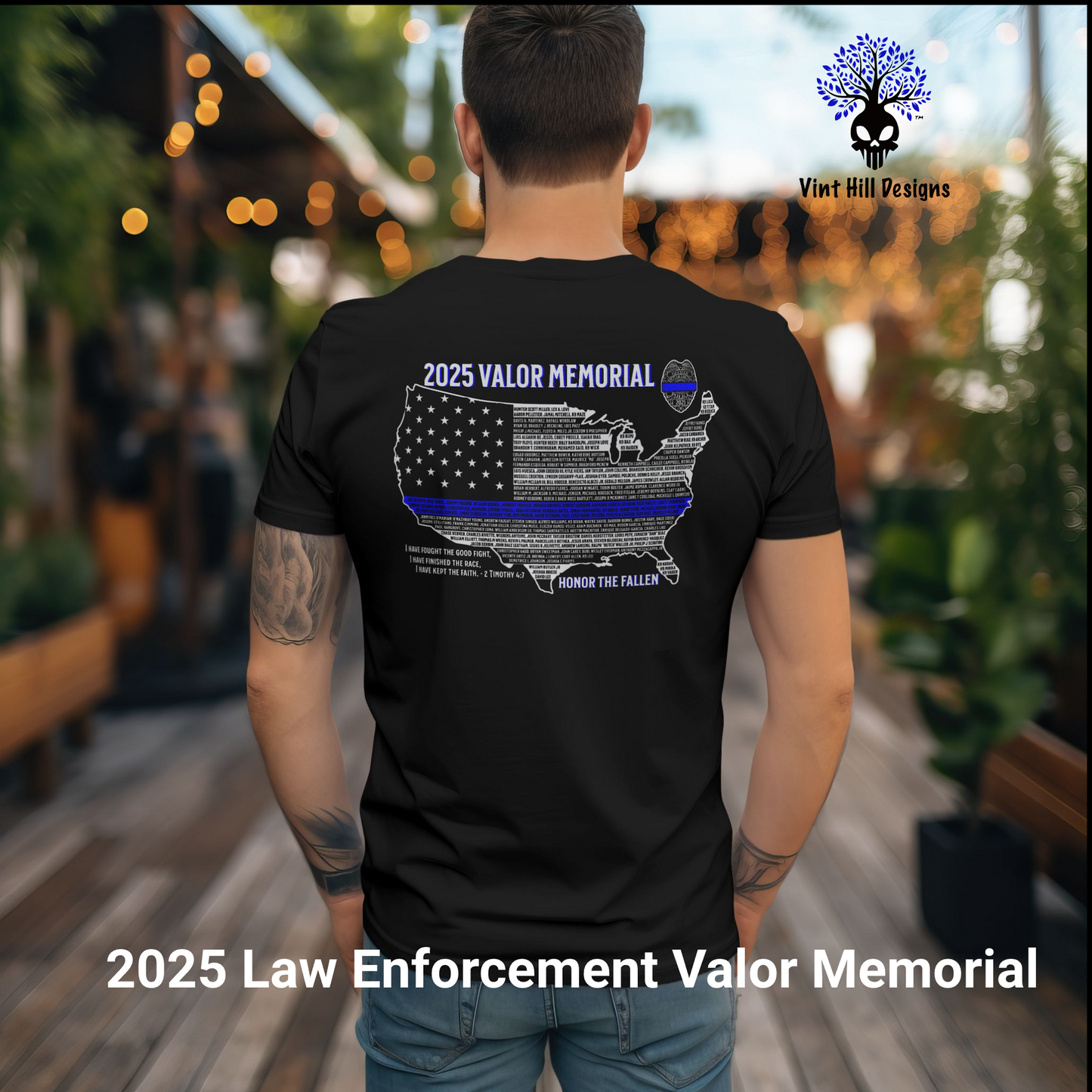 2025 Law Enforcement Valor Memorial Shirt