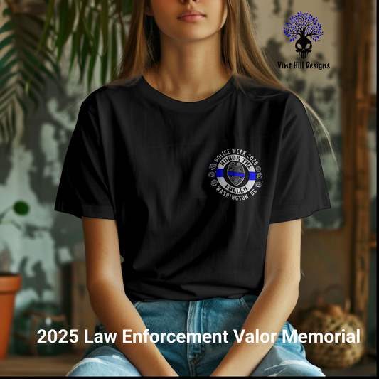 2025 Law Enforcement Valor Memorial Shirt