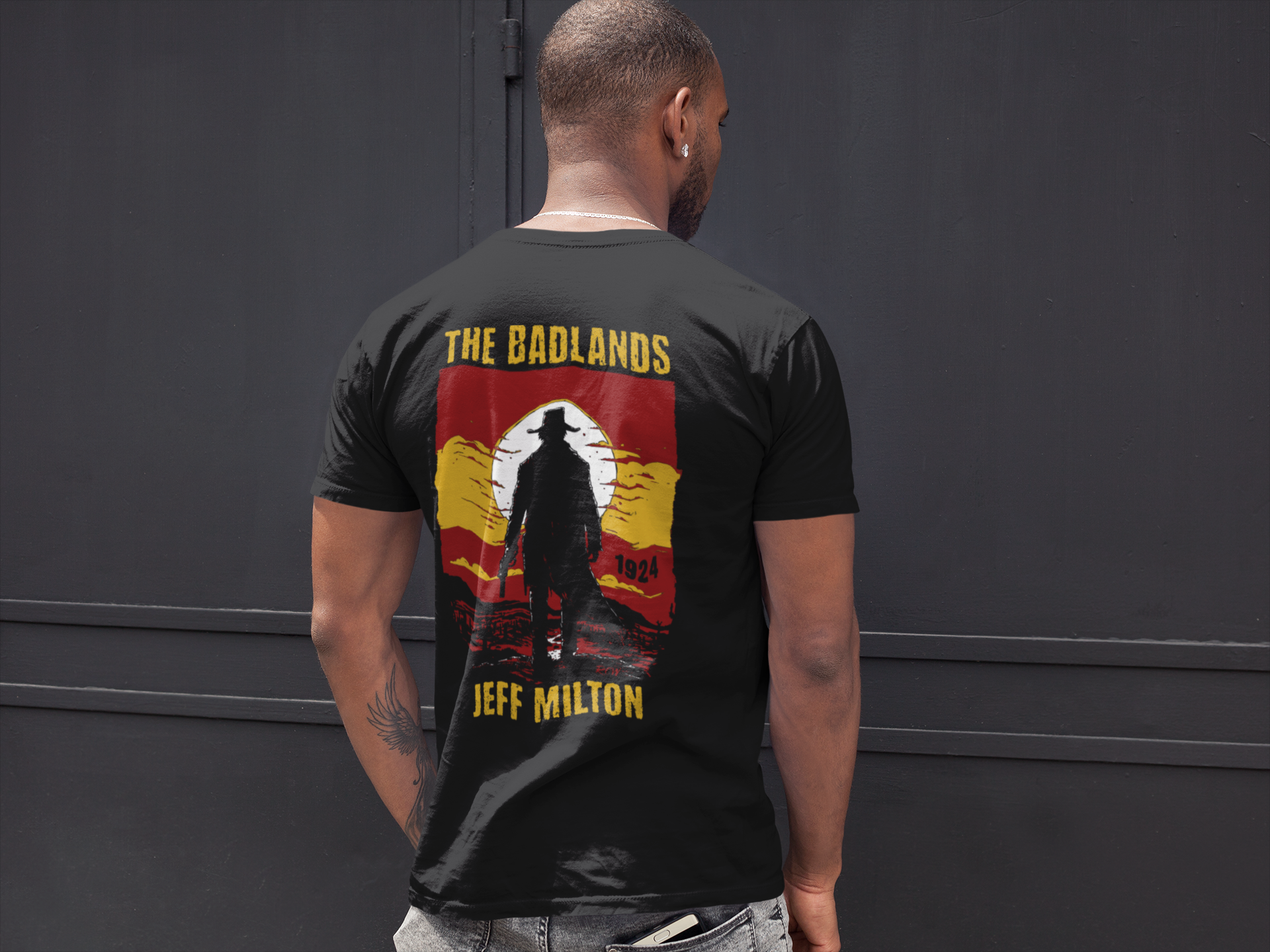 Jeff Milton - The Badlands Border Patrol T-Shirt 13