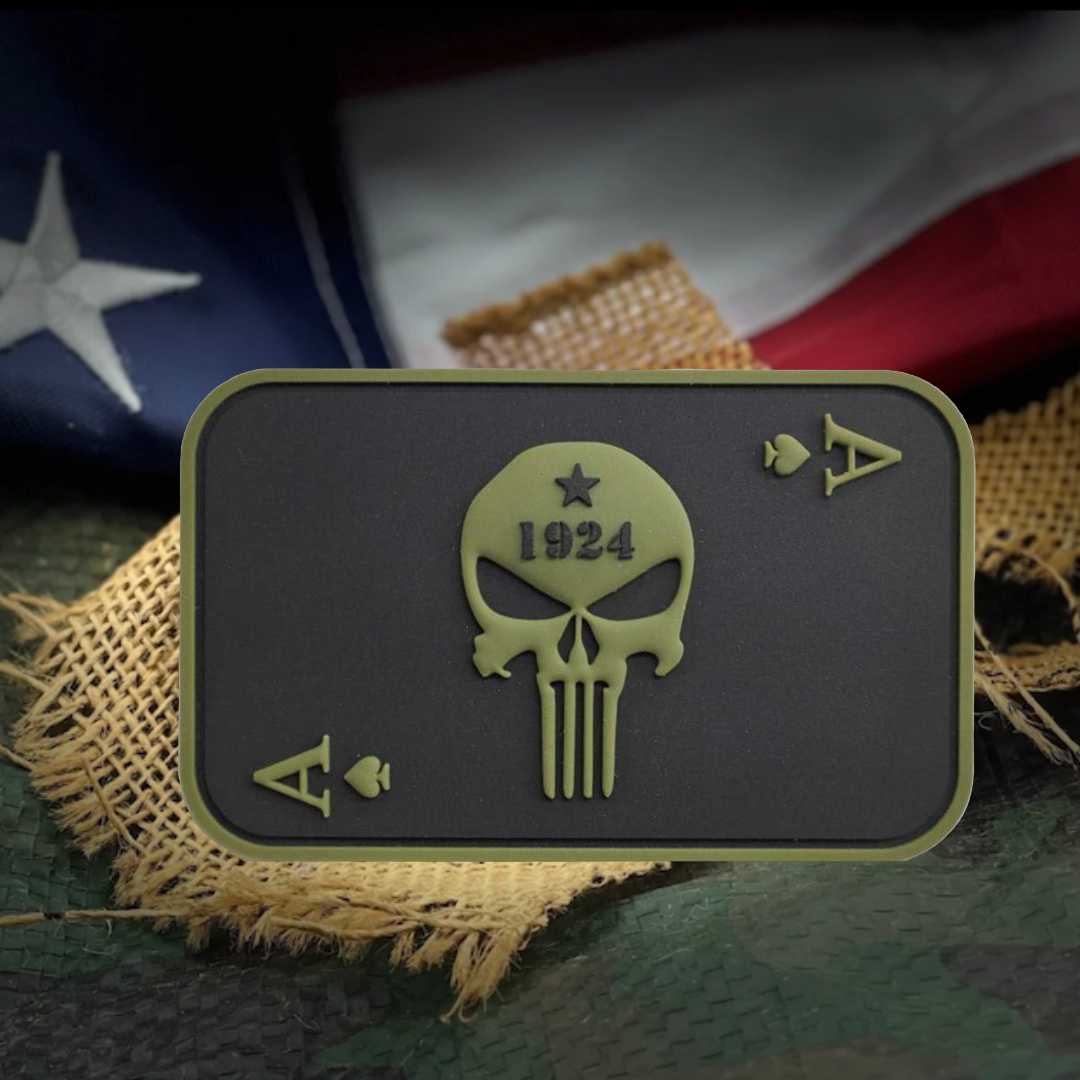 Border Patrol Punisher PVC Patch mockup 1