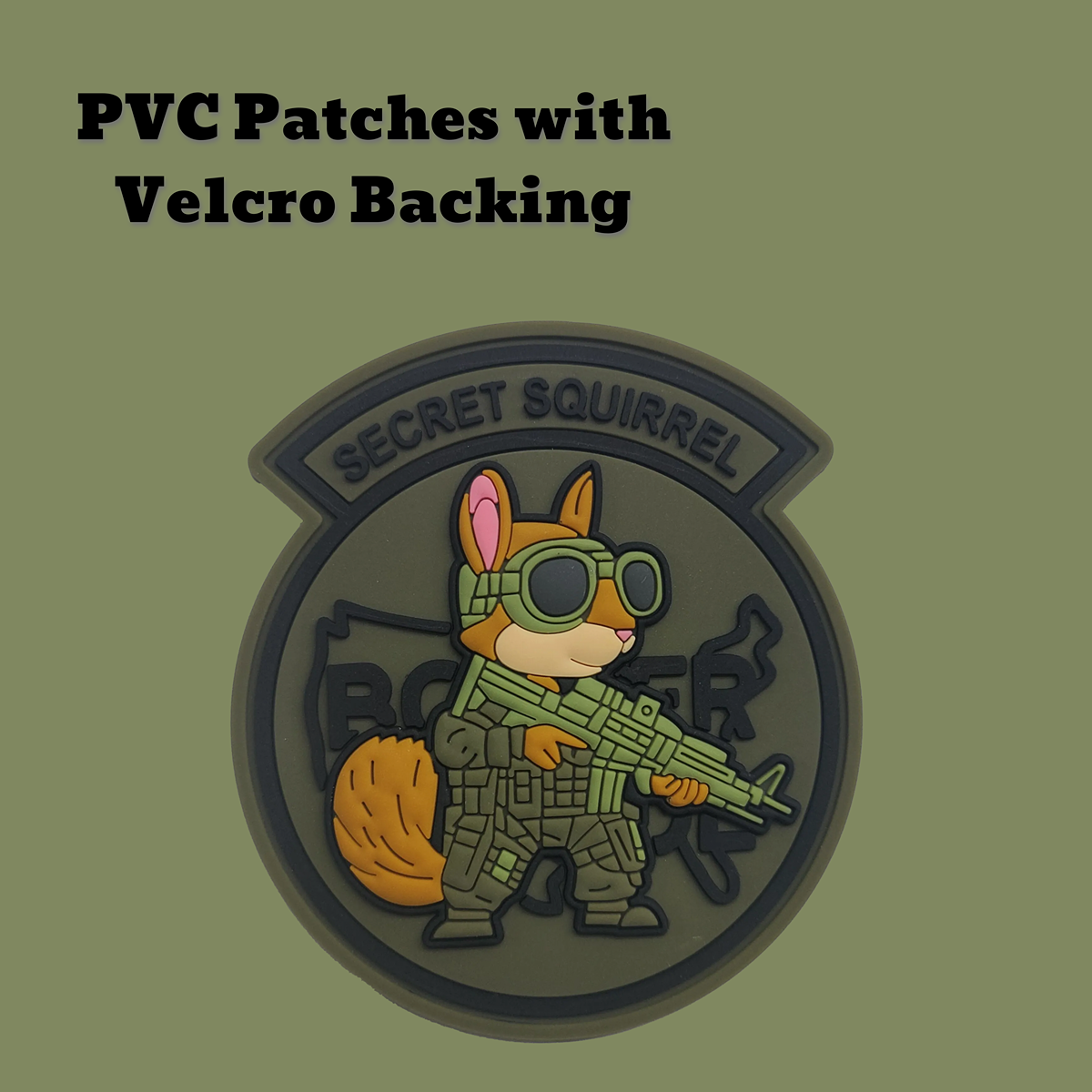 Border Patrol Secret Squirrel Patch